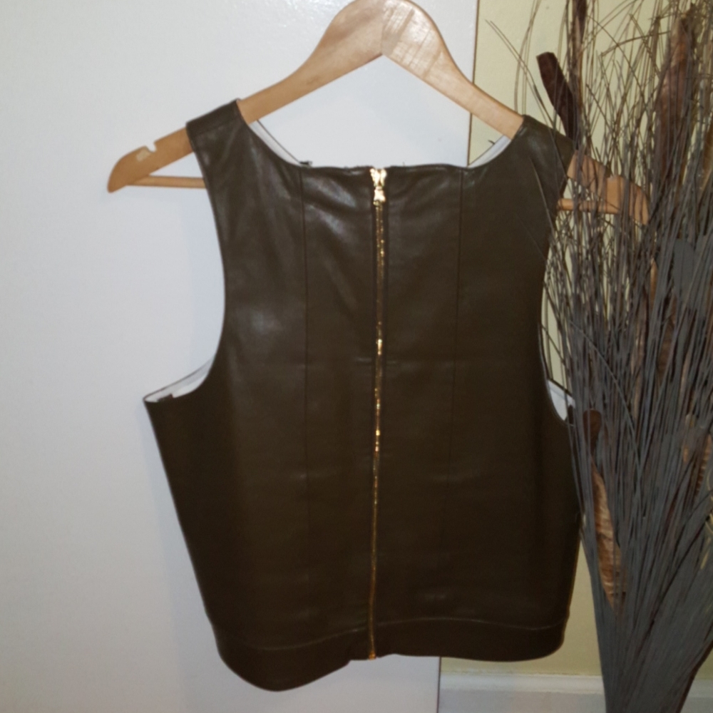 Leather Vest - Picture 2 of 2